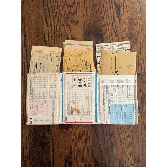 SOLD---9 Piece LOT Vintage Maternity Sewing Patterns Simplicity McCall Butterick - Picture 4 of 9